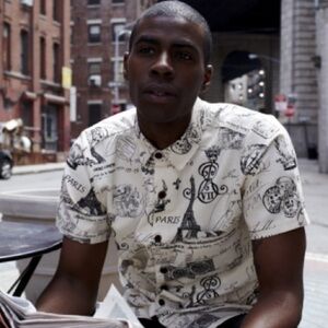 Byas & Leon men’s Paris print graphic late-2000s/early-2010s era size S